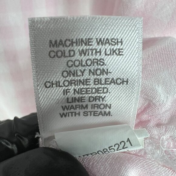 J Jill Womens XL Pink Gingham Popover Blouse Notch Neckline Clean Girl Feminine - Picture 16 of 16